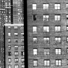 The houses we live, New York city, USA