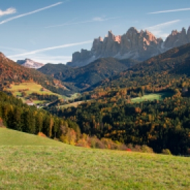 Autunno in Val di Funes, Alto Adige